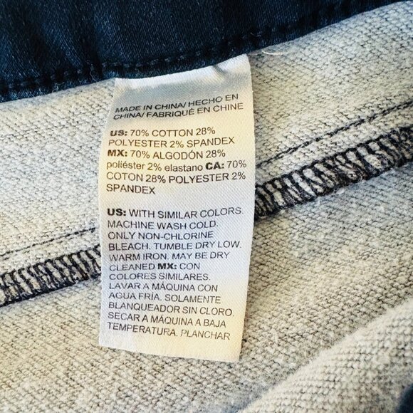 Chicos Denim Womens Skinny Ankle Jean Stretch Leg Mid Rise Size 2.5 | L | 14 Reg - Picture 9 of 13